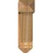 Ekena Millwork Traditional Arts and Crafts Rough Sawn Bracket w/ Offset Brace, Western Red Cedar, 8"W x 28"D x 28"H BKT0806X28X28TRA03RWR - alternate 3